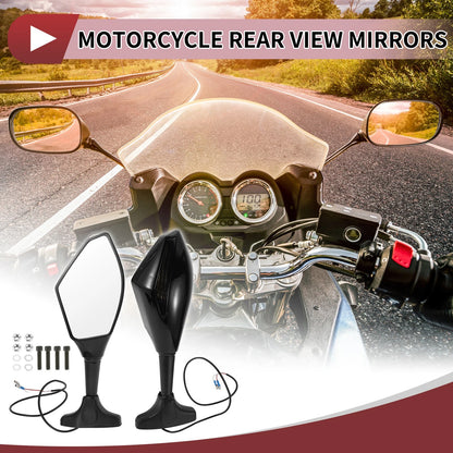 Set / Rear View Mirrors for Suzuki GSX-R600 GSX-R750 (2003–2017)