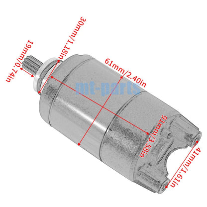 Starter Motor for Bajaj Pulsar 150, Pulsar 180 (2001-2023)
