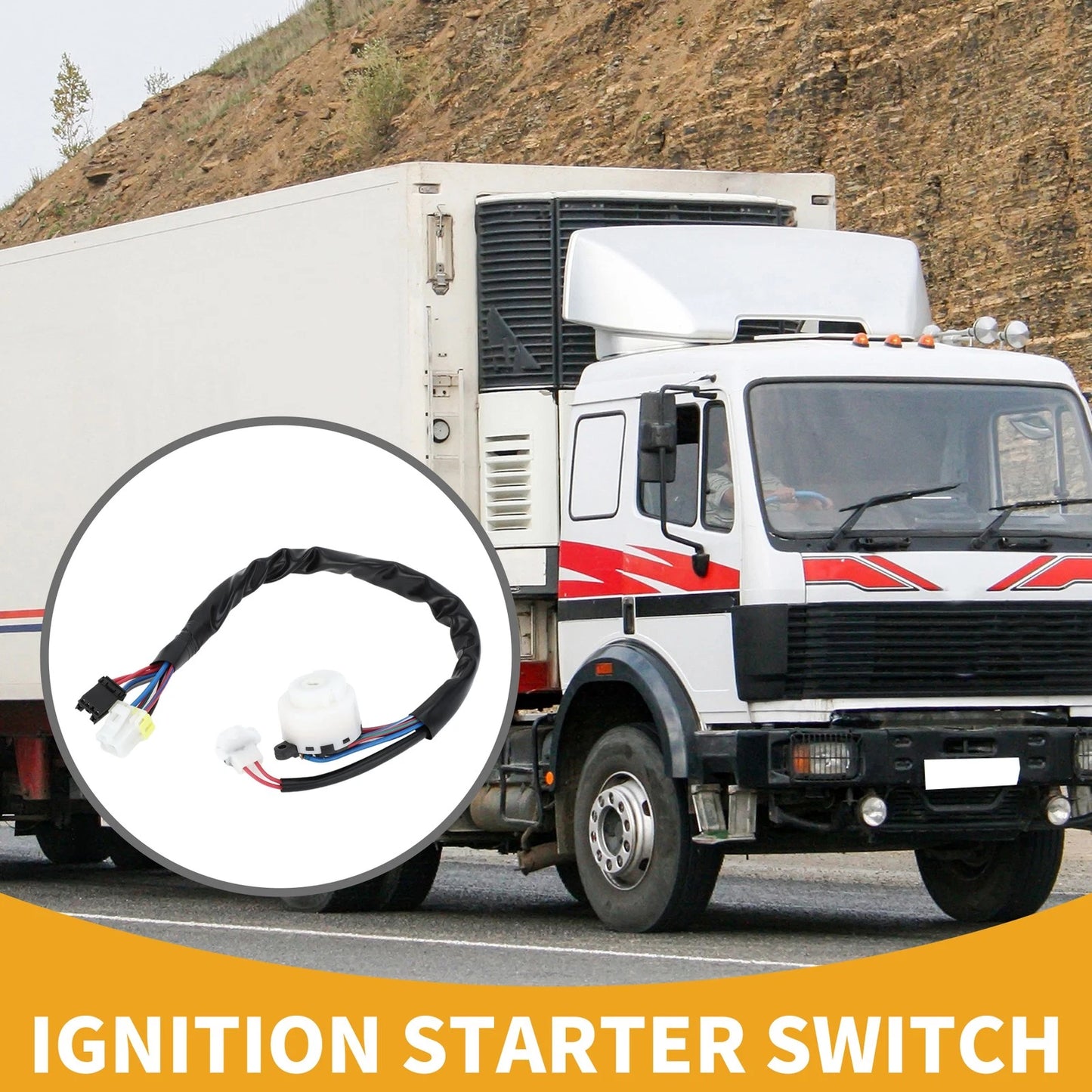 Ignition Starter Switch for ISUZU NPR (2004-2008)