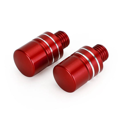 M10 Mirror Thread Cover Caps Red for BMW R 1200 1250 GS LC/Adv (2013-2021)
