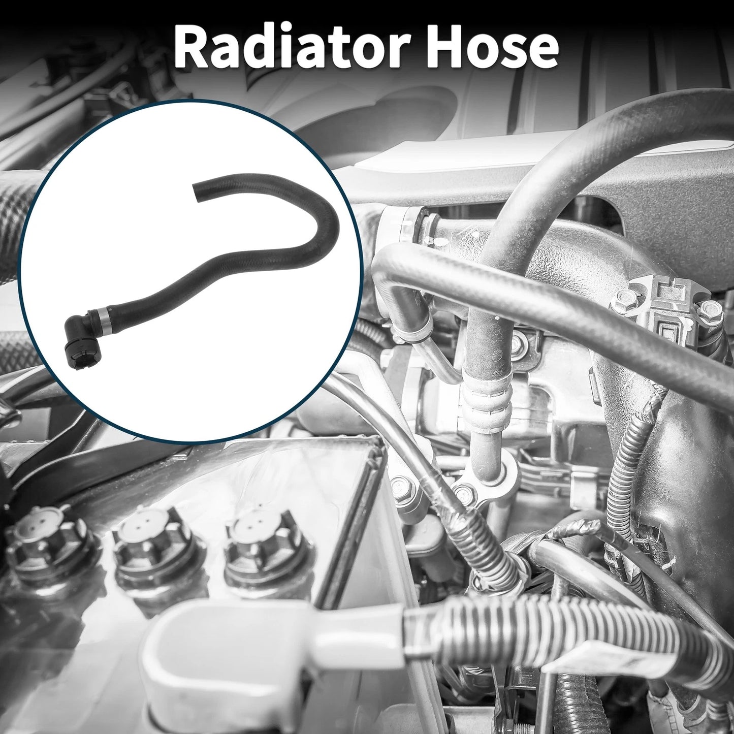Radiator Hose Warm Air Outlet Pipe for Volvo XC90 (2003-2006)