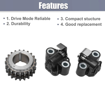 Engine Timing Chain Kit for Ford F-150 F-250 F-350 Super Duty V8 (2004-2010)