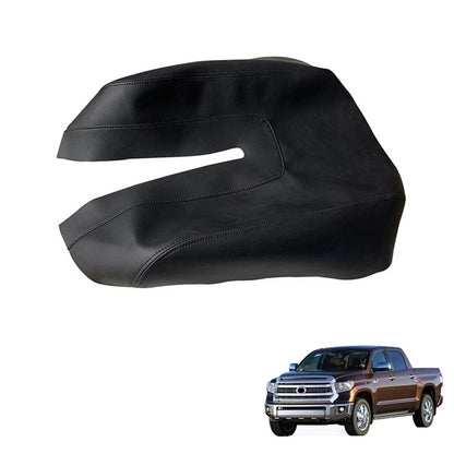 Leather Center Console Lid Armrest Cover Trim for Toyota Tundra (2014-2021)