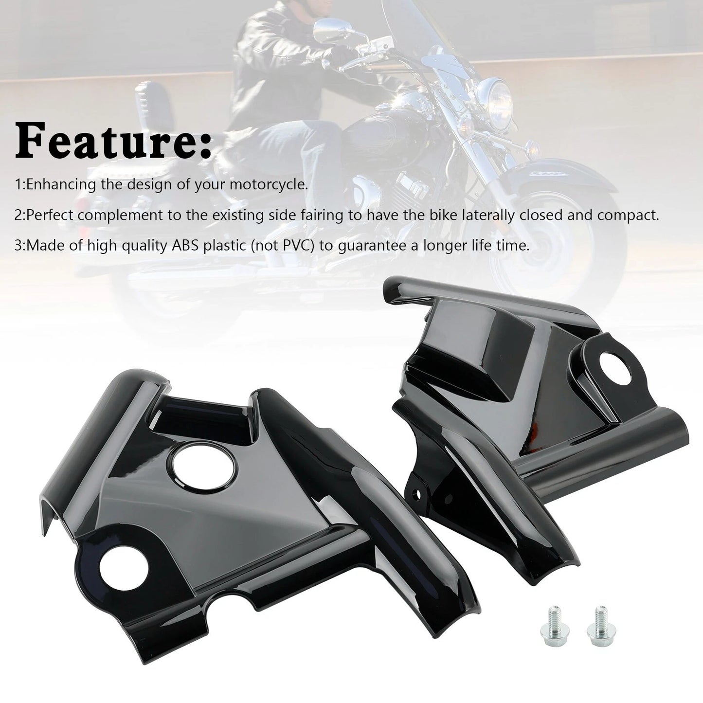 Front Fork Top Frame Neck Cover for Yamaha V-Star XVS1100 (1999-2011)