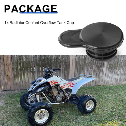 Radiator Overflow Tank Cap Cover for Yamaha Raptor 660R (2001–2005)