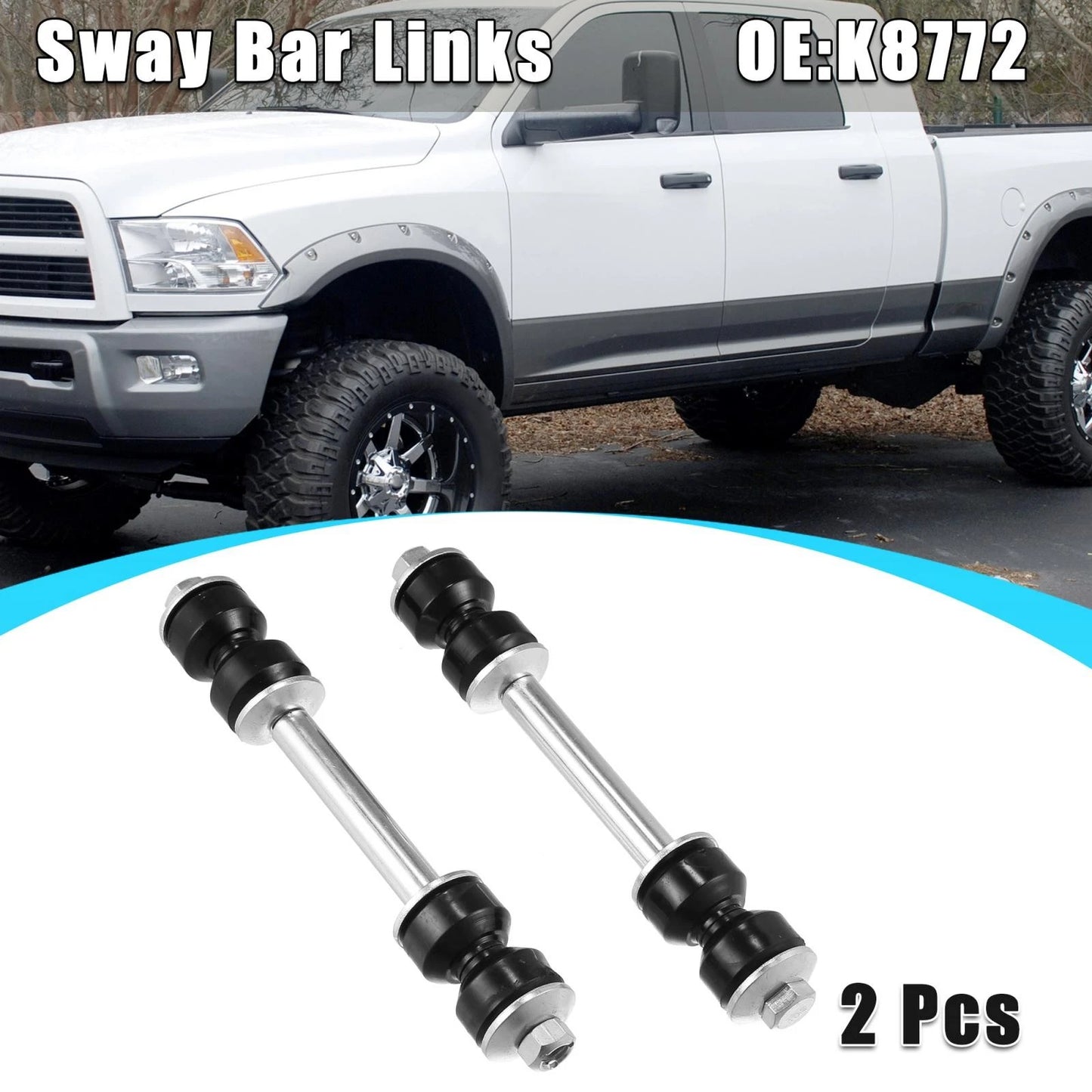 2 x Front Sway Bar Links for Ford Expedition, F-150 (1997-2003)