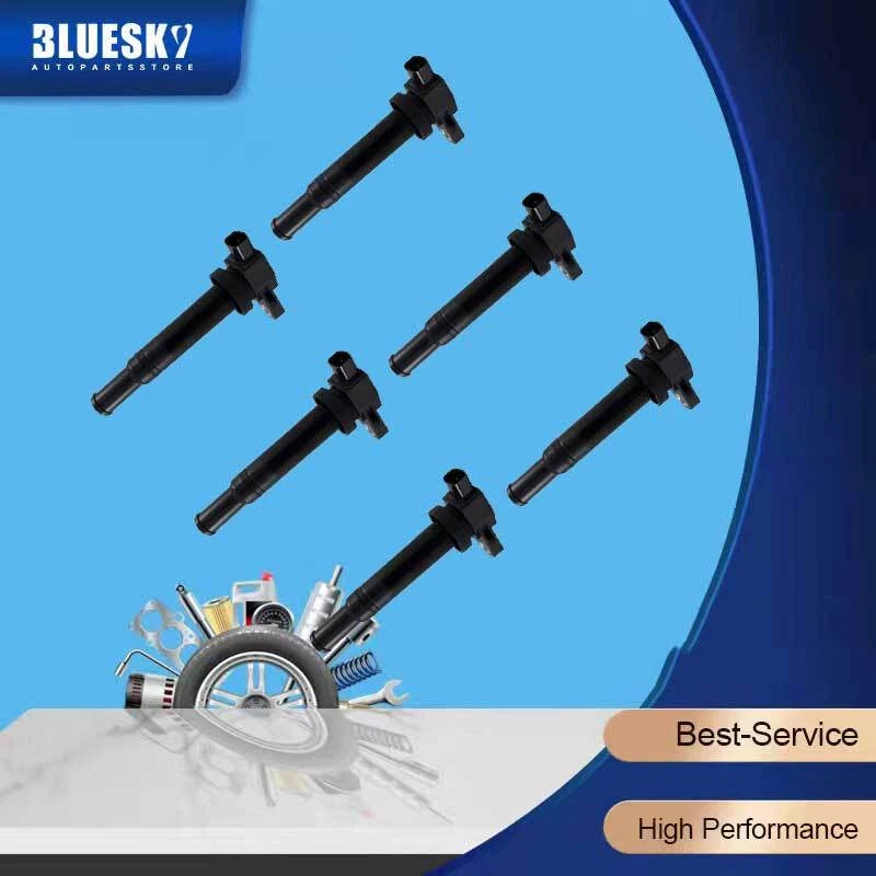 6PCS Ignition Coils for Kia Carnival VQ 2.7L (2006-2011)