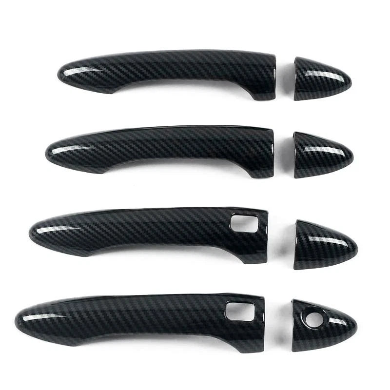 Carbon Fiber Outer Door Handle Cover Trim for Kia Forte K3 (2013-2015)