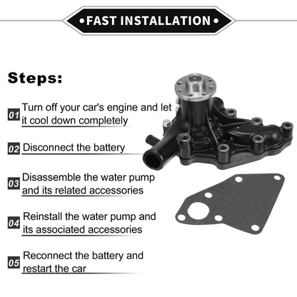 Water Pump with Gasket Kit for Isuzu C240 (C240PKJ)
