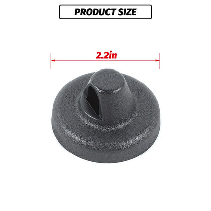 Antenna Base Cover for Jeep Wrangler JK/JL/JT (2007 - Present) Black