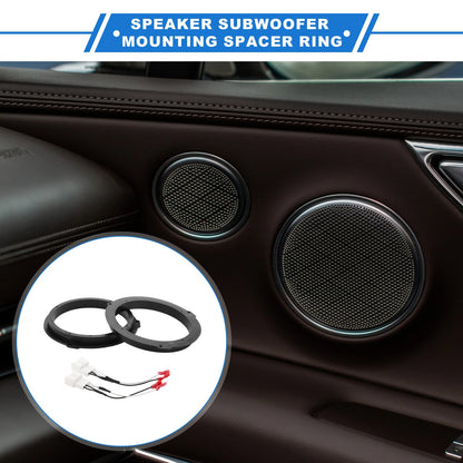 Speaker Spacer Ring Adapter for Ford Edge 6.5" (2015-2023) - 2 x Set
