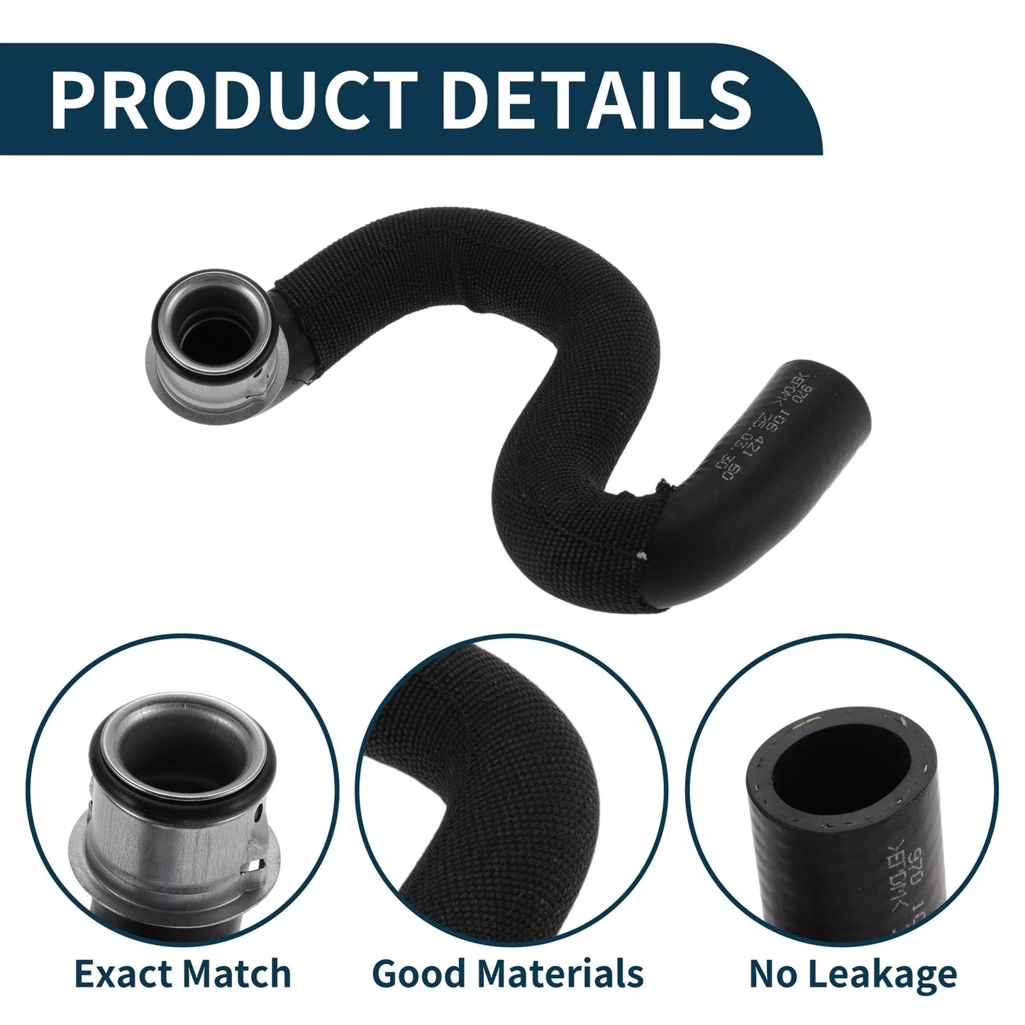 Radiator Hose for Porsche Panamera 2016 Cooling Liquid Tube