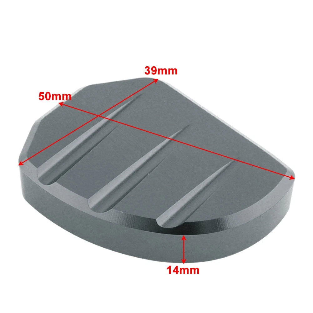 Kickstand Auxiliary Tool Side Stand Plate Black for Honda PCX160 (2025)