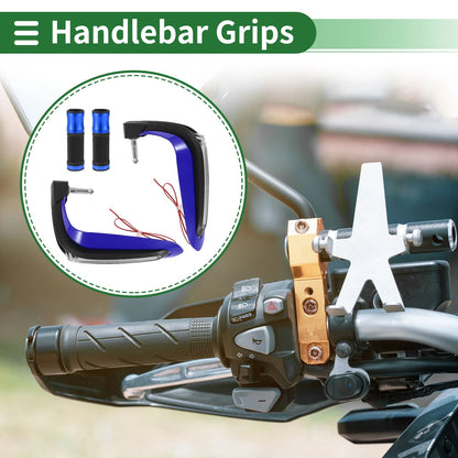 Hand Grips Cover Kit / Handlebar Diamond Rubber for Motorcycle