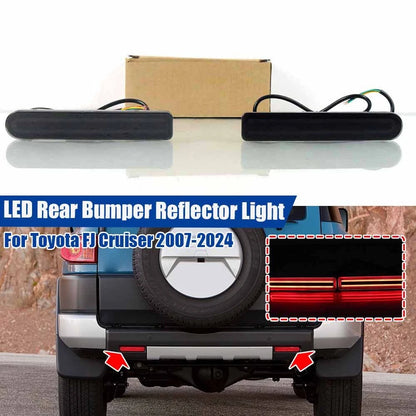 Rear Bumper Reflector Light Turn Signal Lamp for Toyota FJ Cruiser (2007–2014)
