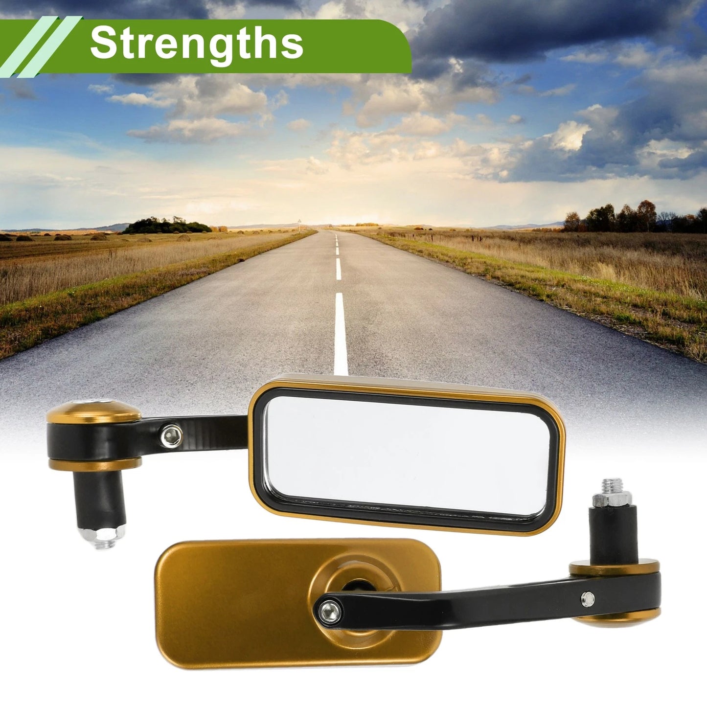 1 Set Rear View Mirrors for M8