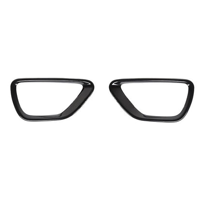 2 x Front Fog Light Frame Covers for Jeep Grand Cherokee (2014-2017)