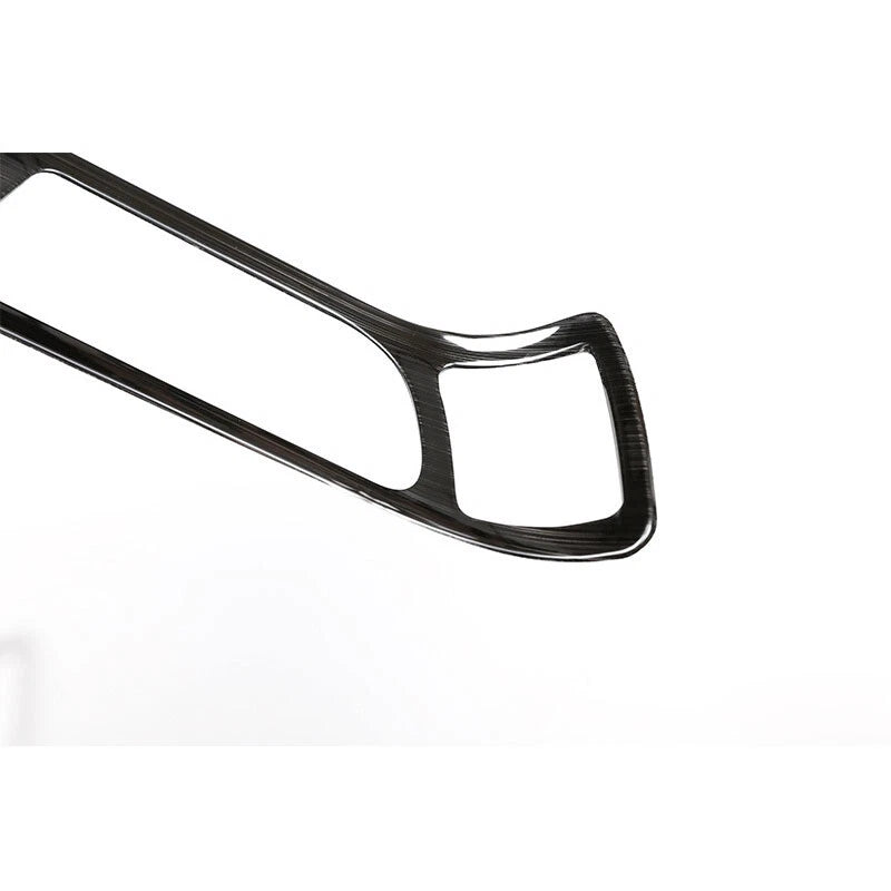 Black Stainless Interior Door Handle Switch Knob Cover Trim For Discovery Sport