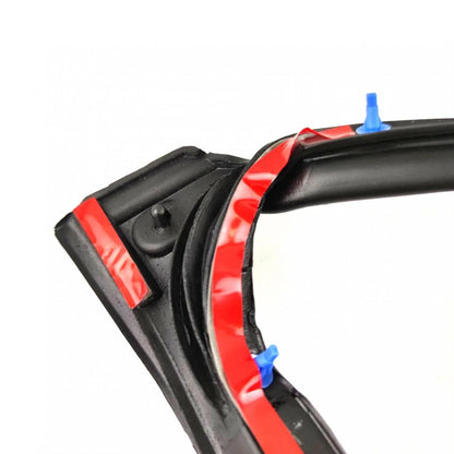 Door Rubber Weatherstrip Set 4 Fits Toyota Vios NCP41 NCP42 4D Sedan 2003-06 D05