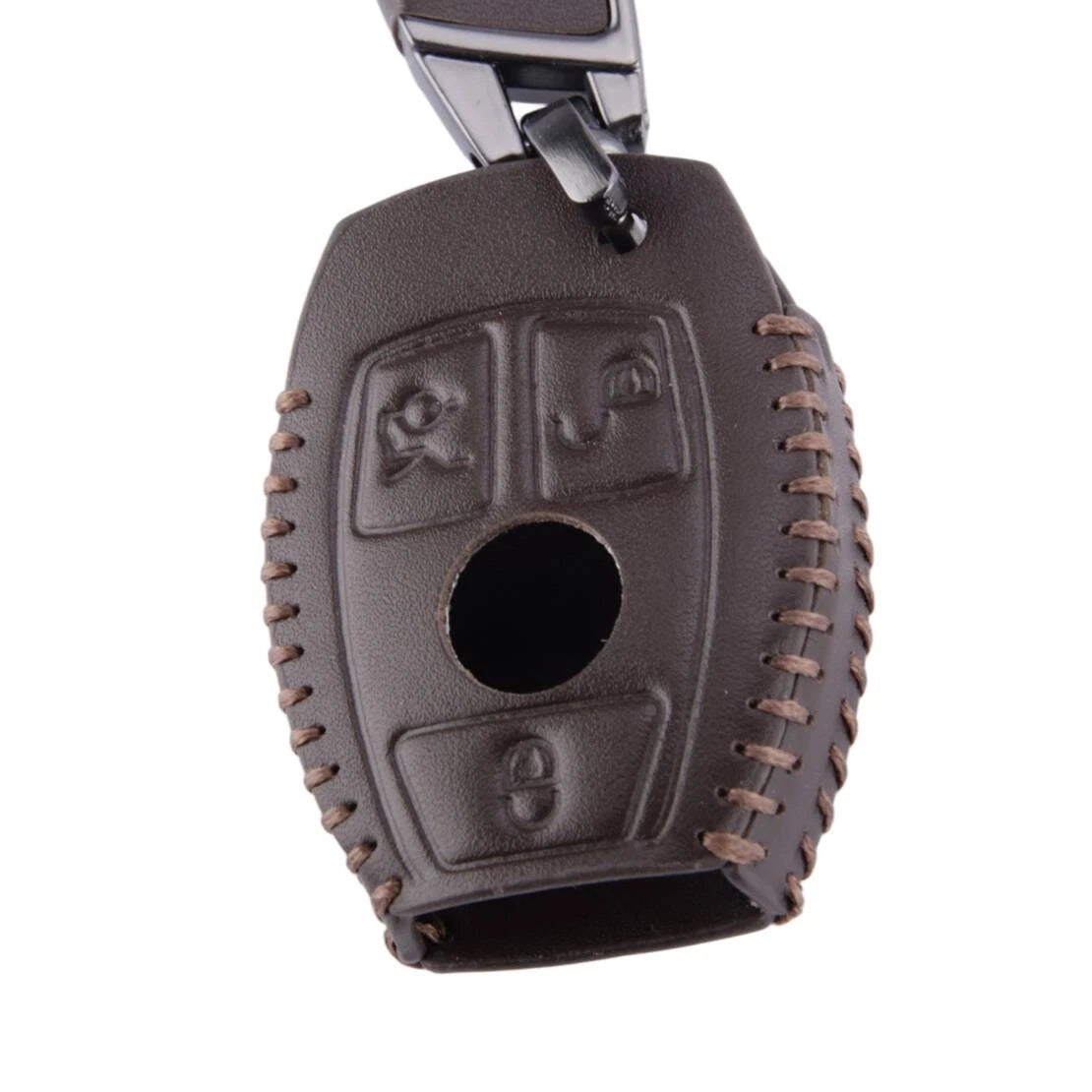 3 Button Key Shell Cover for Mercedes Benz A C E S M CLA GLK (2013-2023)