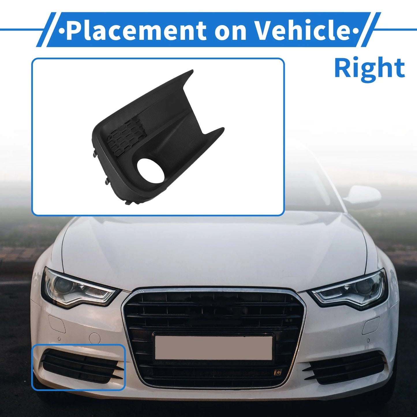 Front Right Fog Light Grill for Subaru WRX (2018-2021)