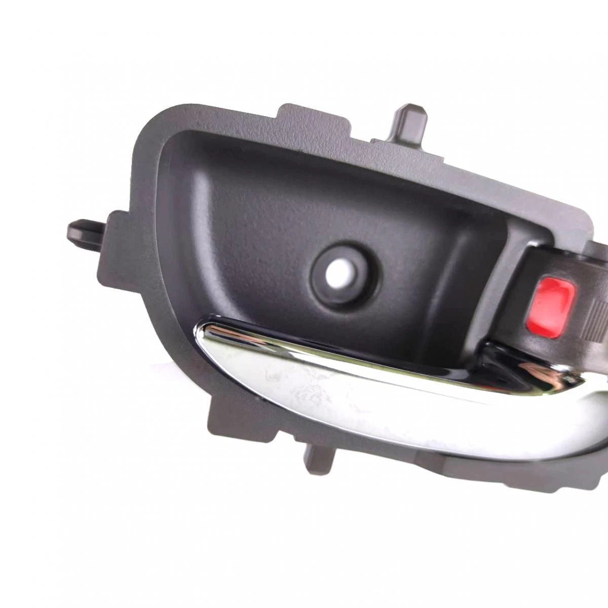 Interior Door Handle Gray+CH Set 4 L+R Fits Toyota Vios Yaris 4D SED 2007-12 D06