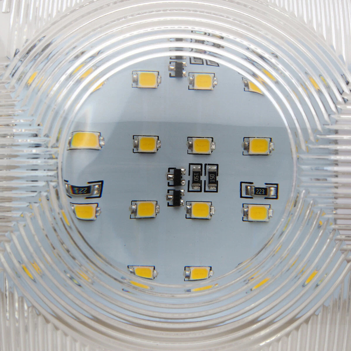 12V 48LED Interior Double Dome Ceiling Light for RV Boat Camper Trailer