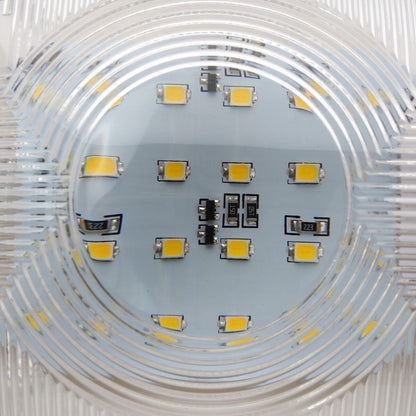 12V 48LED Interior Double Dome Ceiling Light for RV Boat Camper Trailer