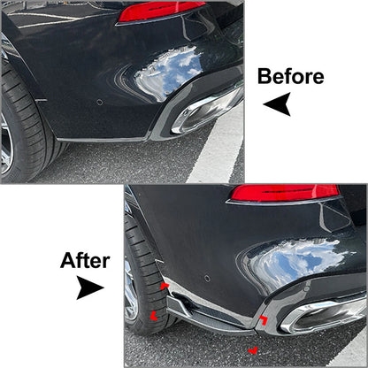 Rear Lip Wrap Angle Corner Spoiler for BMW X5 M Sport (2019-2023)