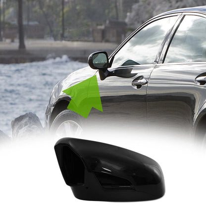 Left Side Mirror Cover Cap Gloss Black for Lexus IS250 IS350 ES350 (2006-2008)