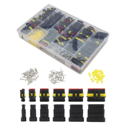Automotive Connector Kit for Marine Applications - Easy Soldering/Crimping