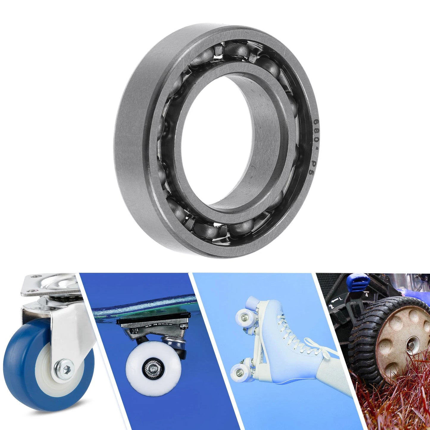 Deep Groove Ball Bearings 12x21x5mm 1 Pc Scooter Skateboard Wheel