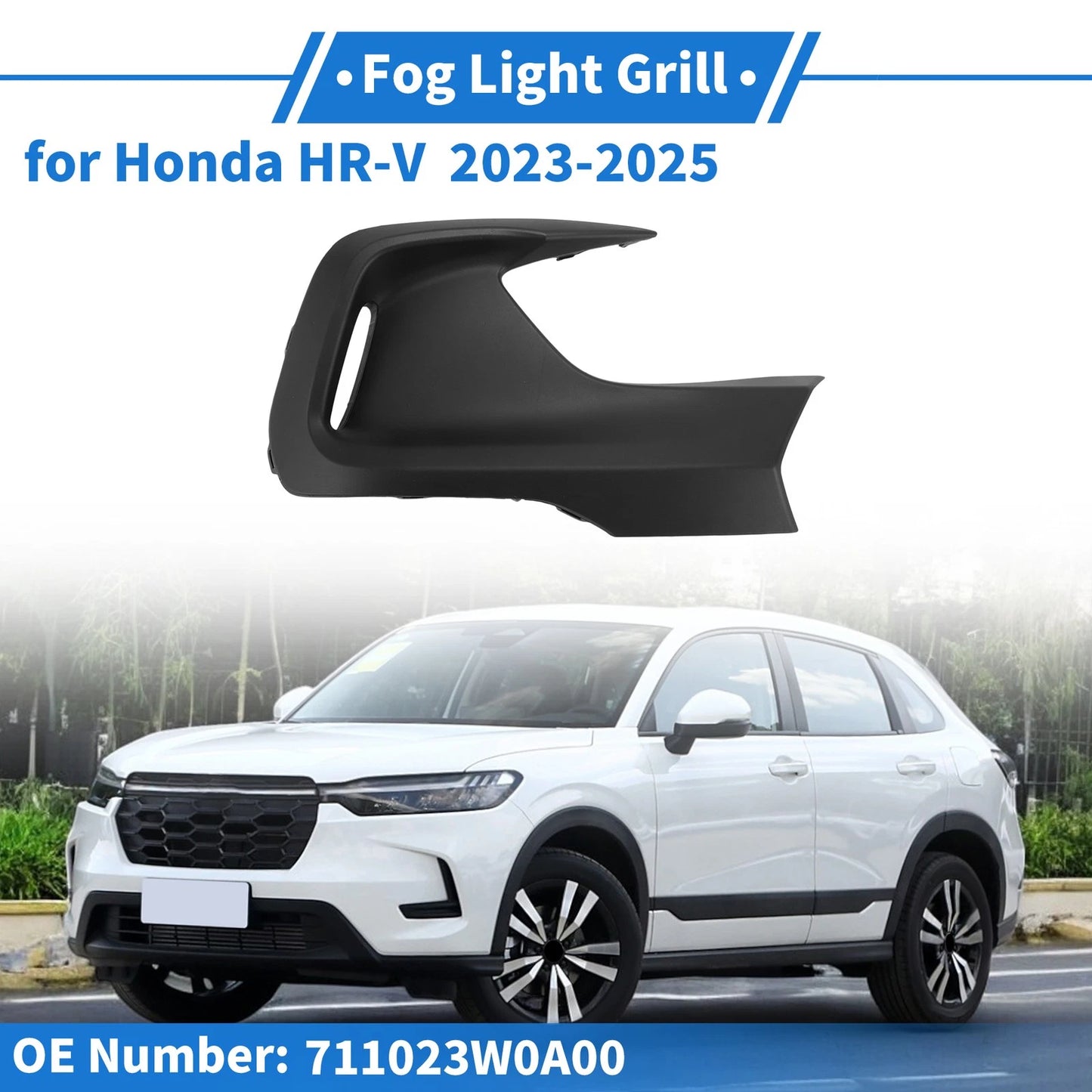 Front Right Fog Light Grill for Honda HR-V (2023-2025)