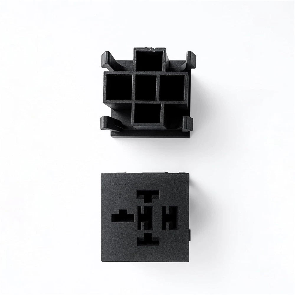 5pcs Relay Connector Socket for Universal 4-pin & 5-pin Relay Fuse Box