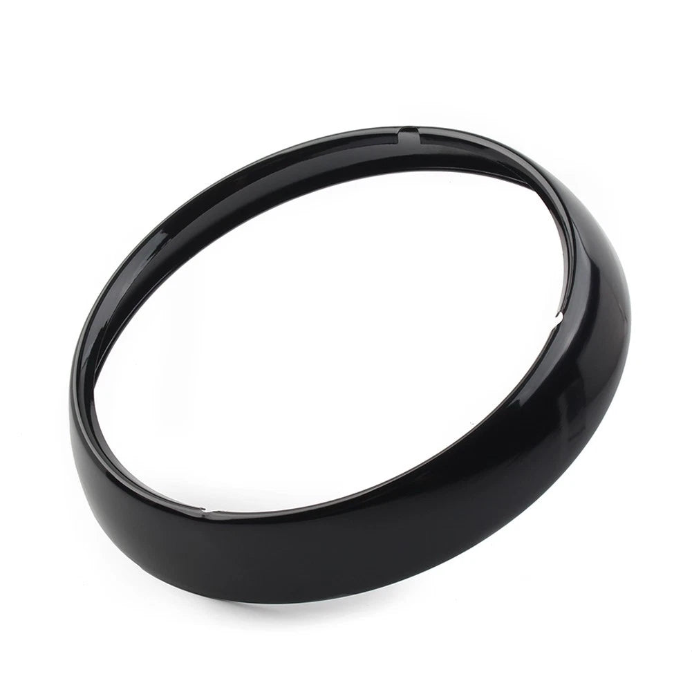 7" Headlight Trim Ring Visor Light Cover for Harley Touring Electra Street Glide (2014-2023)