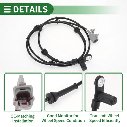 ABS Wheel Speed Sensor for Nissan Teana I (2003-2013)
