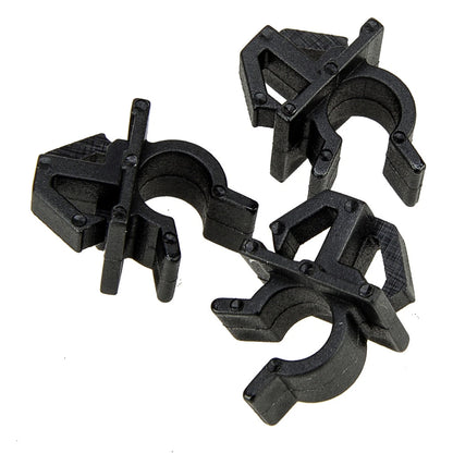 3 x Black Hood Prop Support Clamp Rod Retainer Clips for Suzuki