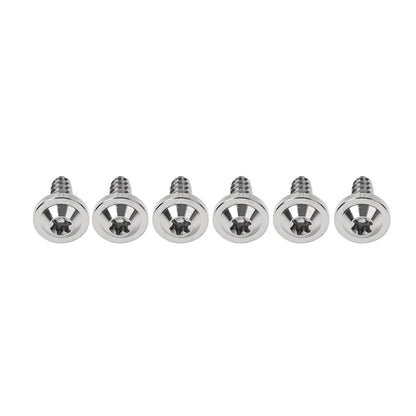 6pcs M5x15mm Titanium Torx Head Self Tapping Screws for Fastening