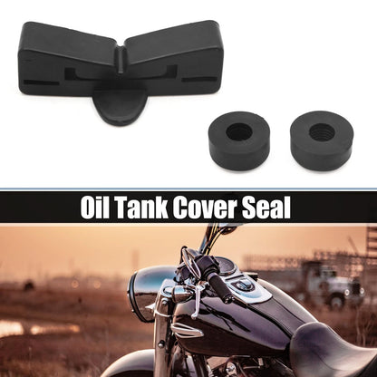 Black Rubber Motorcycle Gas Tank Cushion Holder for CG125