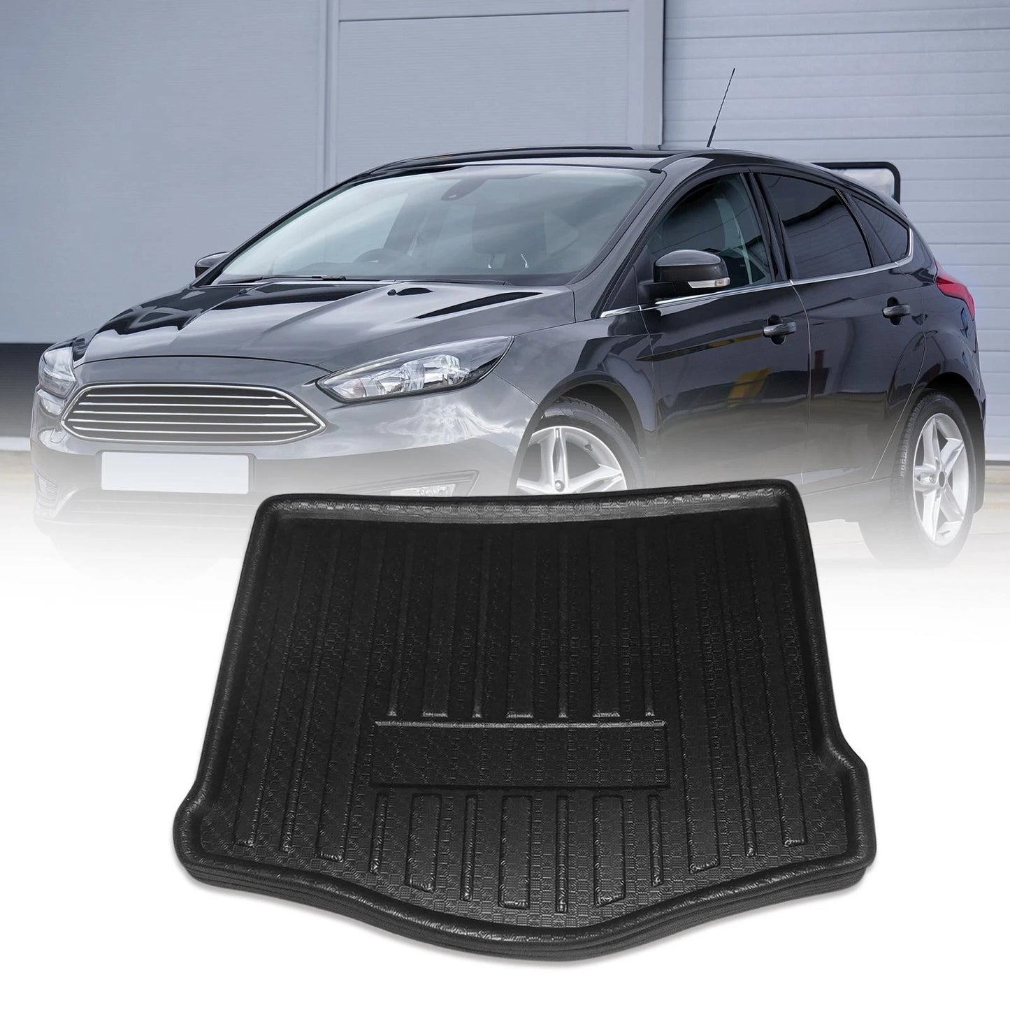 Cargo Trunk Tray Liner for Ford Focus Hatchback (2012-2017)