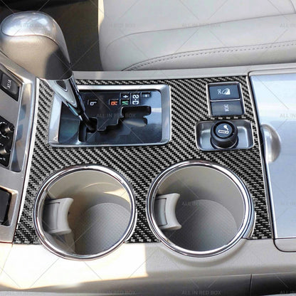 Carbon Fiber Gear Shift Console Trim for Toyota Kluger (2008-2013)