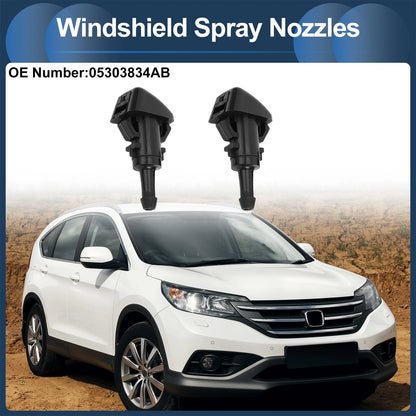 Windshield Washer Nozzle & Hose Connector for Jeep Patriot (2007-2017)