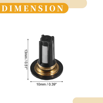 10 Pcs Fuel Injector Filter Baskets for Honda