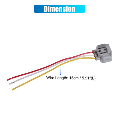 1 x 3-way Turn Signal Harness Cable Connector for Toyota