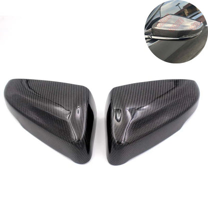 Carbon Fiber Stick-on Side Mirror Cap for Cadillac CTS Sedan 14-19 / CTS-V 16-19
