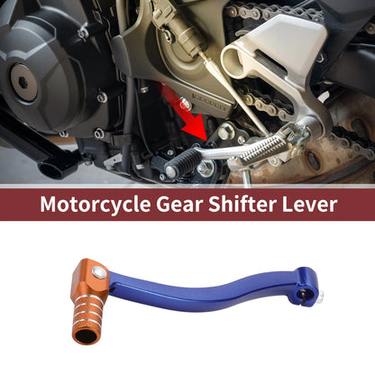 Foldable Gear Shifter Lever Blue Orange for Kayo T6