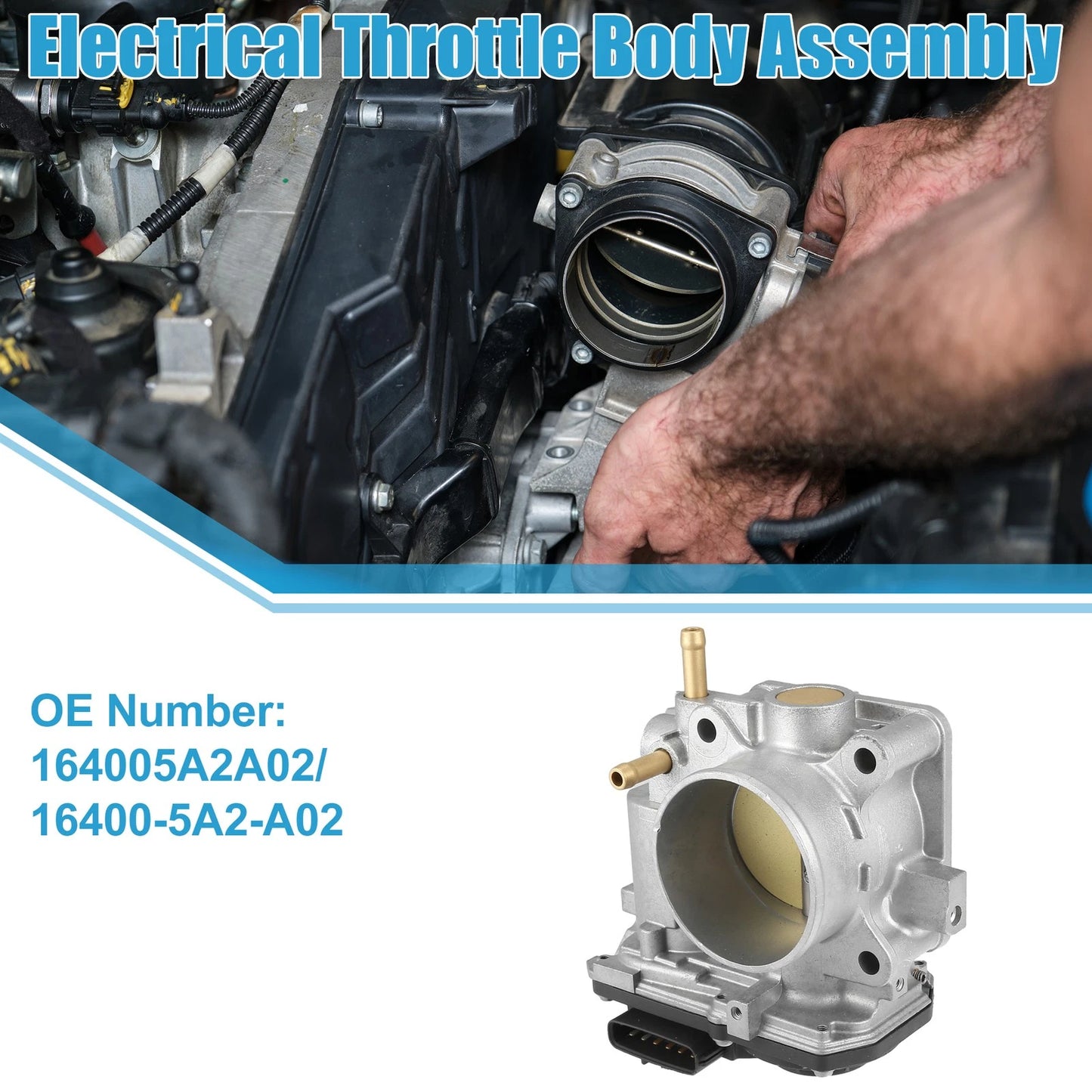 Throttle Body Assembly for Honda CR-V LX 2.4L (2015-2019)