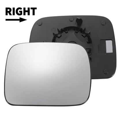 Right Side White Mirror Glass w/ Back Convex for Ford Maverick (2022-2023)