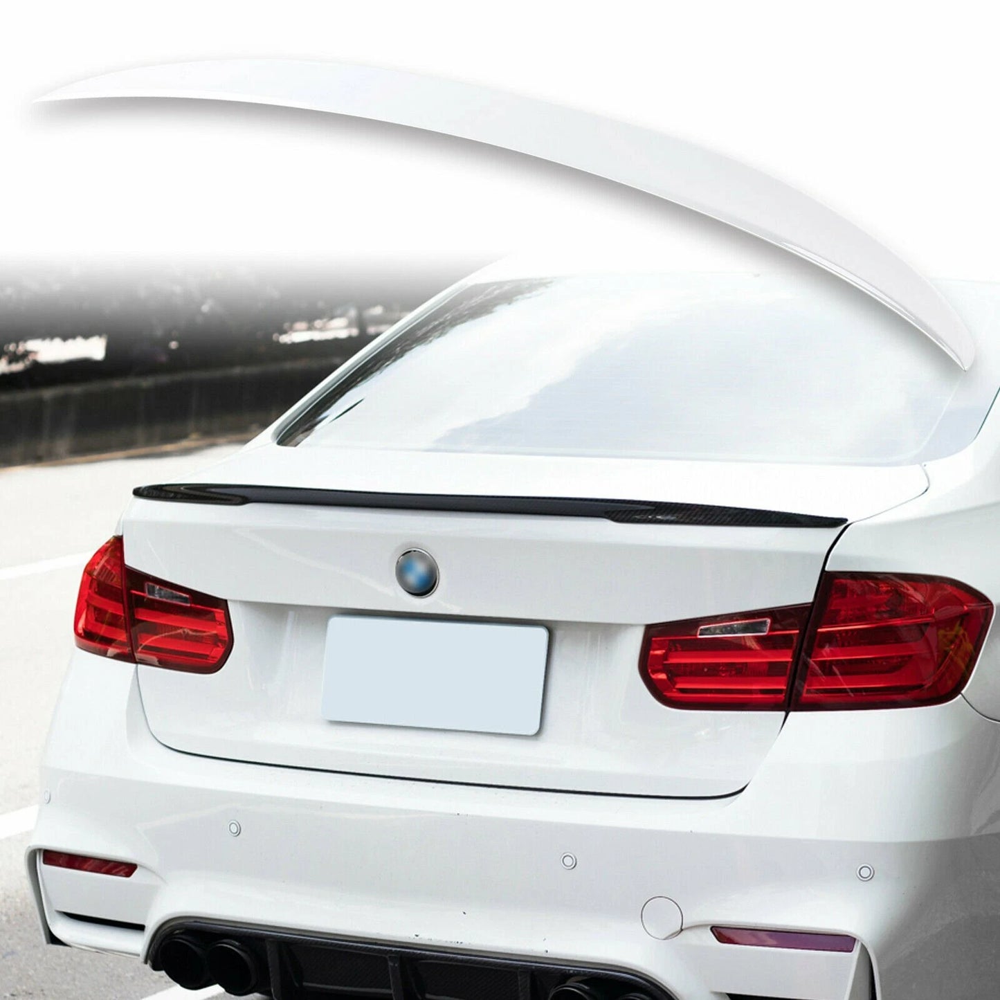P Style Boot Spoiler for BMW 3-Series F30 F80 M3 (2012-2019)