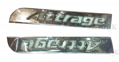 Rear Reflector Light Lamp Cover for Mitsubishi Attrage Sedan (2013-2015)